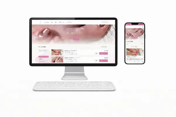 予約システム　デザイン